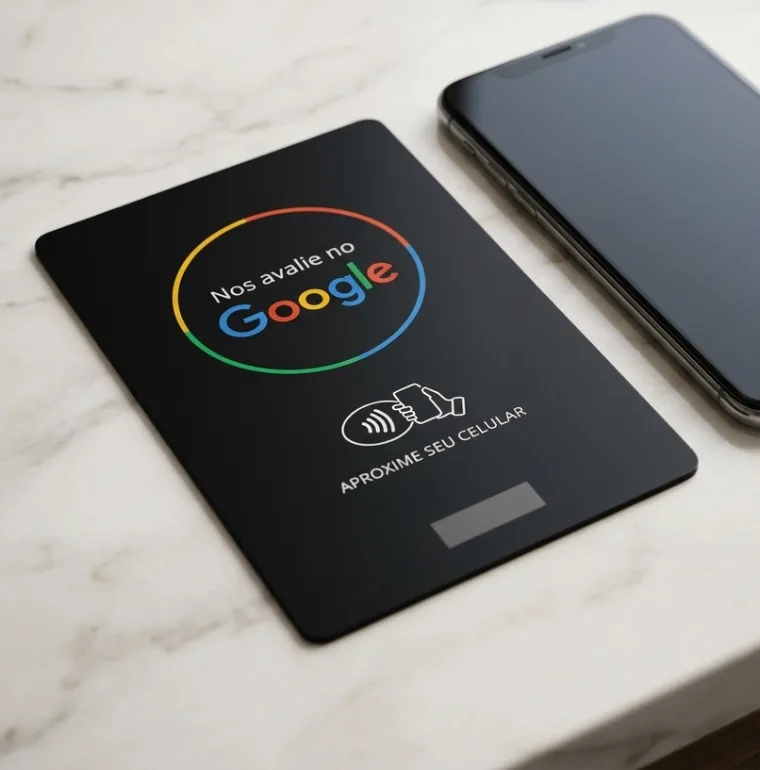 Cartão NFC Google